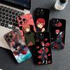 Casing for Apple iPhone 12 13 Pro Max Mini ProMax X XR Air 13Pro XS Phone Cover Soft Case Sasori Narutos Itachi Uchiha Akatsuki