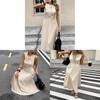 Summer Elegant Sleeveless Wrap Dress With High Waist For Casual And Business Wear