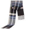 Eternal Leaf Trendy Check Scarf with Fringe and a Cashmere FT14702 Touch, Men's Scarf/Stole, (02.Blue)