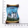 Französische Paris-Kühlschrankmagnete, Martinique, Provence, Korsika, Menton, Bordeaux, Alpen, Bretagne, touristische Souvenirs, Kühlschrankaufkleber