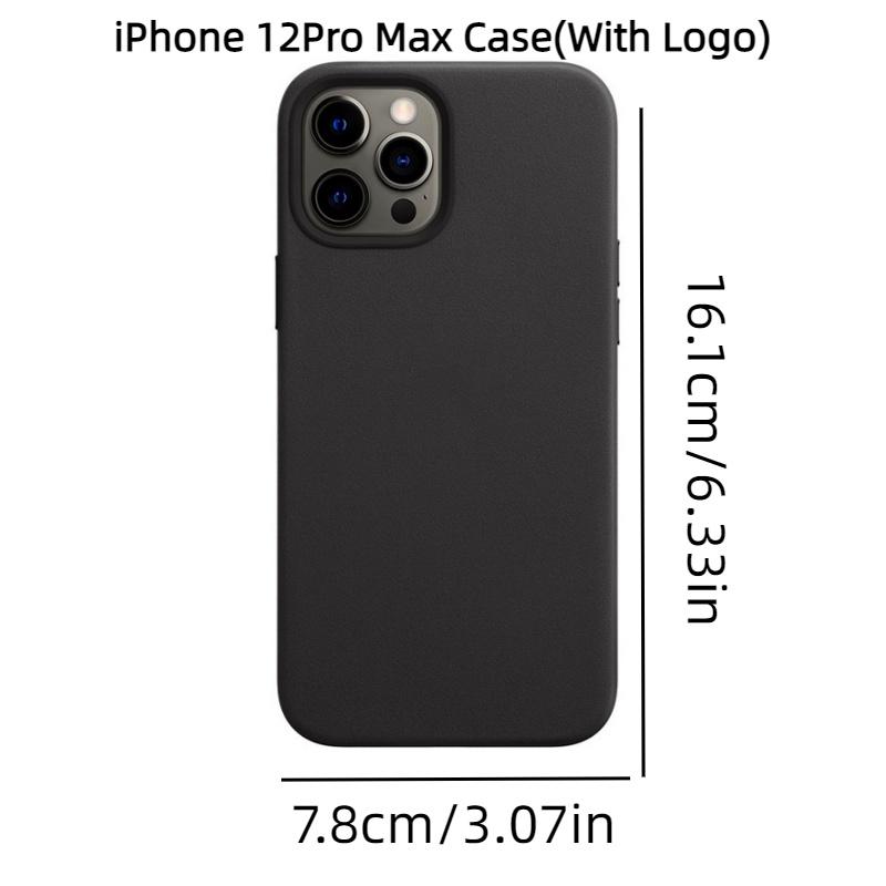 Stylish And Durable Leather Iphone 13 Pro Max Case With Magnetic Adsorption Available In Different Colors
