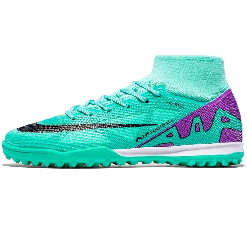 Original New Men Soccer Shoes Indoor Professional Society Cleats Football Shoes Grass Training TF/FG Fast  Football Field Boots