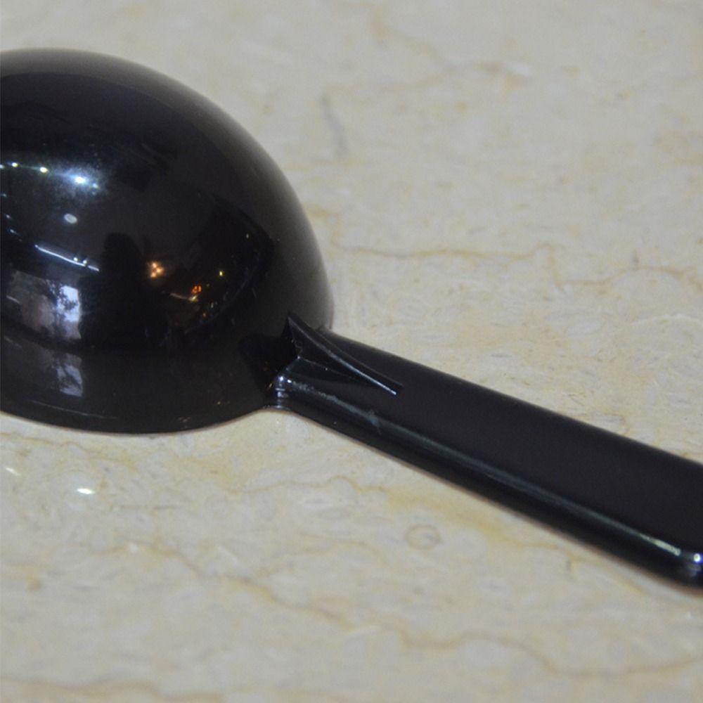 Black Measuring Teaspoon Scoop Multifunction Plastic 15ml Milk Powder Spoon Coffee Beans Container Scoop Home
