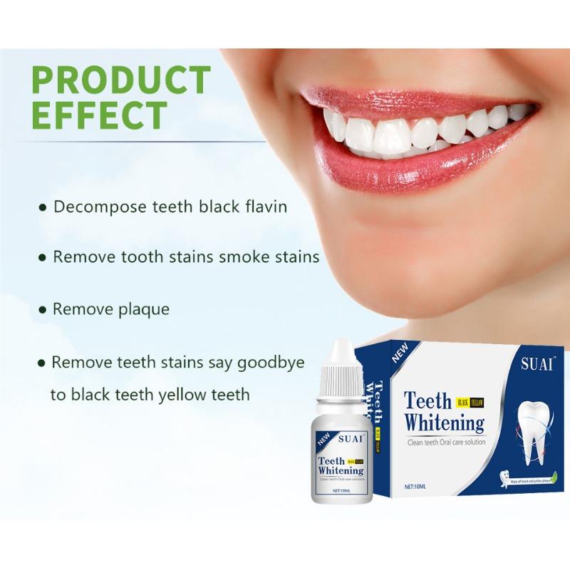 Teeth Brightening Tooth Cleaning Liquid to Remove Tooth Stains, Smoke Stains, Tartar, Oral Cleaning