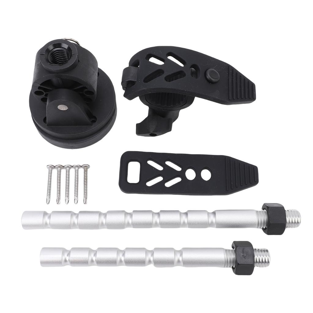 Trolling Motor Stabilizer Mount 180 degrees  Adjustable Angle Aluminum Alloy High Strength Replacement for Minn Kota