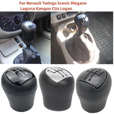 5-Gang-Auto-Styling-Zubehör Auto-Schaltknauf Schalthebelkopf für Renault Twingo Scenic Megane Laguna Kangoo Clio Logan