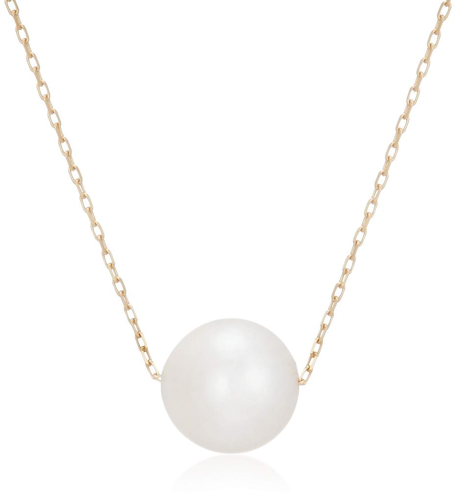 BLOOM June Birthstone Akoya Pearl Necklace in 10K Yellow Gold (0452-2022-0012-0000)