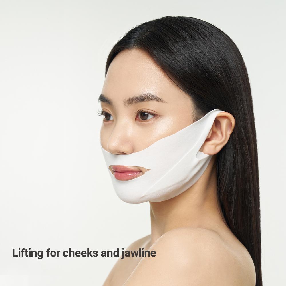 avajar Verjüngende Doppel-V-Maske, 5 Stück, Anti-Aging, Anti-Falten, Hautstraffung, Koreanische Kosmetik, Kbeauty, Probe