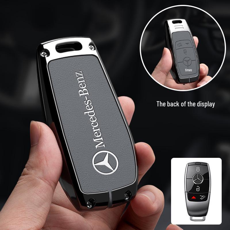 Mercedes High-End Schlüsselhülle für E300L, C260L, GLC, A200L, GLB, GLE