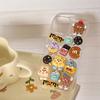 Applicable To Apple 17Promax Mobile Phone Case Three-Dimensional M Bean Small Dessert Biscuits Iphone16 Anti-Drop Cartoon