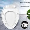 TLXT Thickened PP Toilet Seat Cover