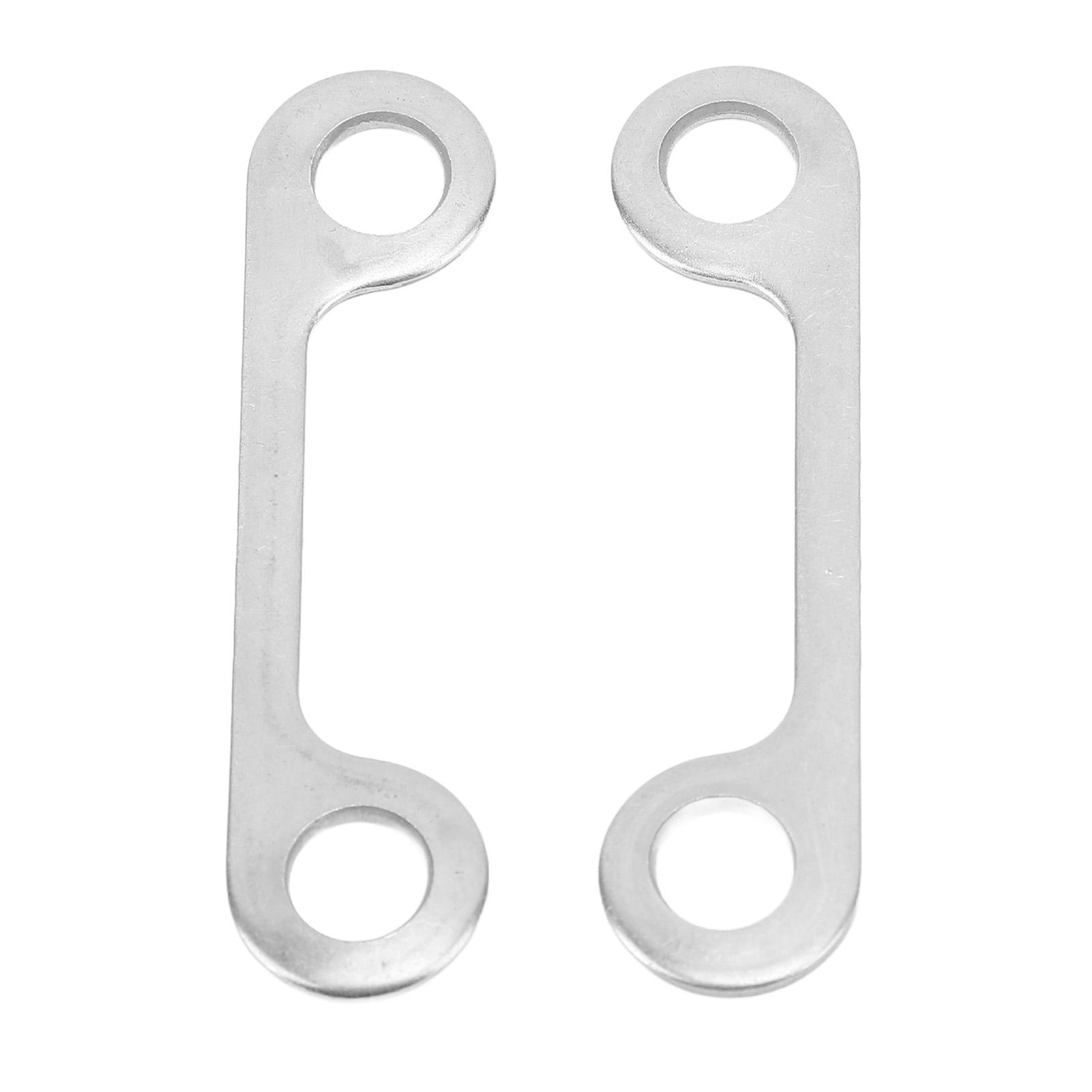 2PCS Water Pump Housing Pressure Plate High Efficiency Long Lifespan for 2 4 Stroke 15hp Outboard En