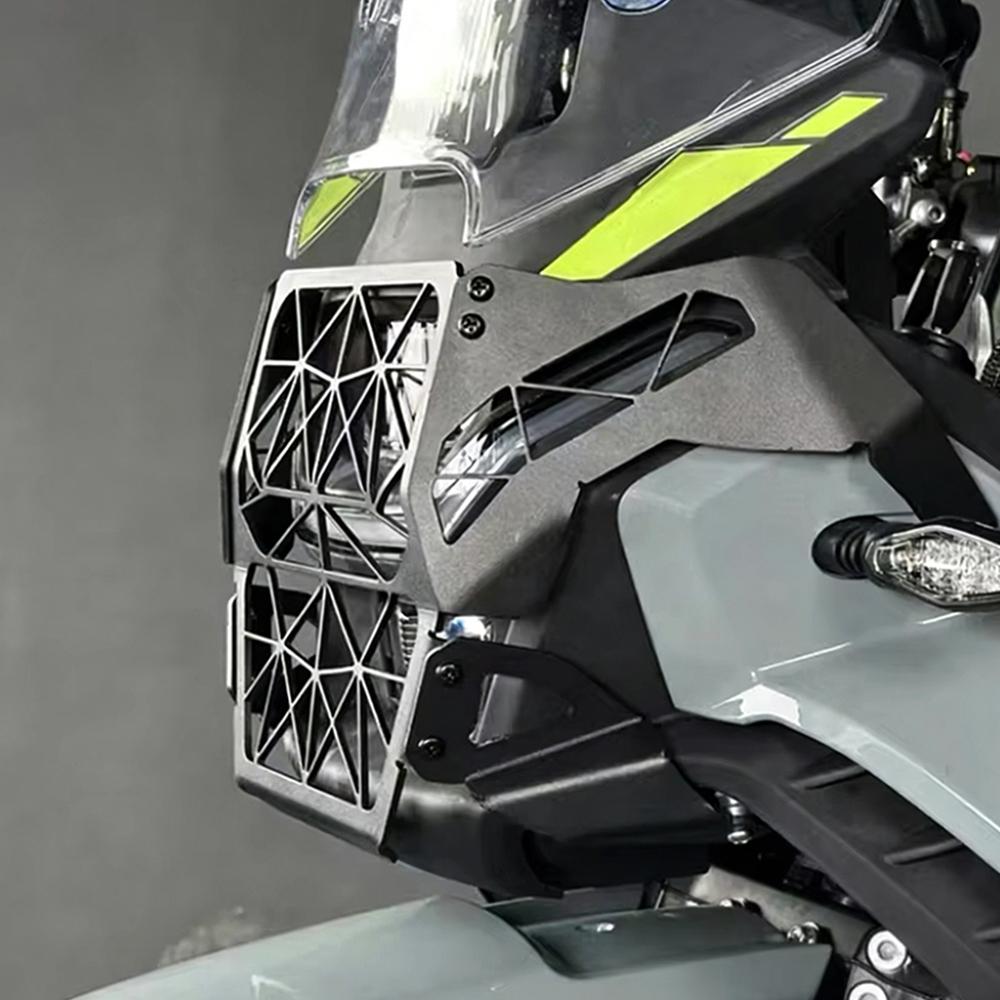Griglia Paraschizzi Rete Faro Anteriore per Moto Per CFMOTO CF MOTO 450 MT 2024 2025 2026 Protezione Faro Proteggilampada Accessori
