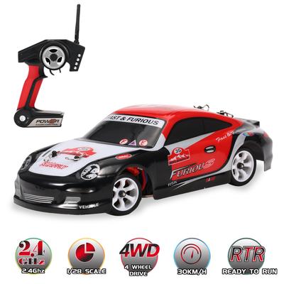 WLtoys K969 RC Drift Car 1/28 RC Car 2.4GHz 4WD 30km/h RC závodní auto High Speed ​​Dětský dárek RTR s