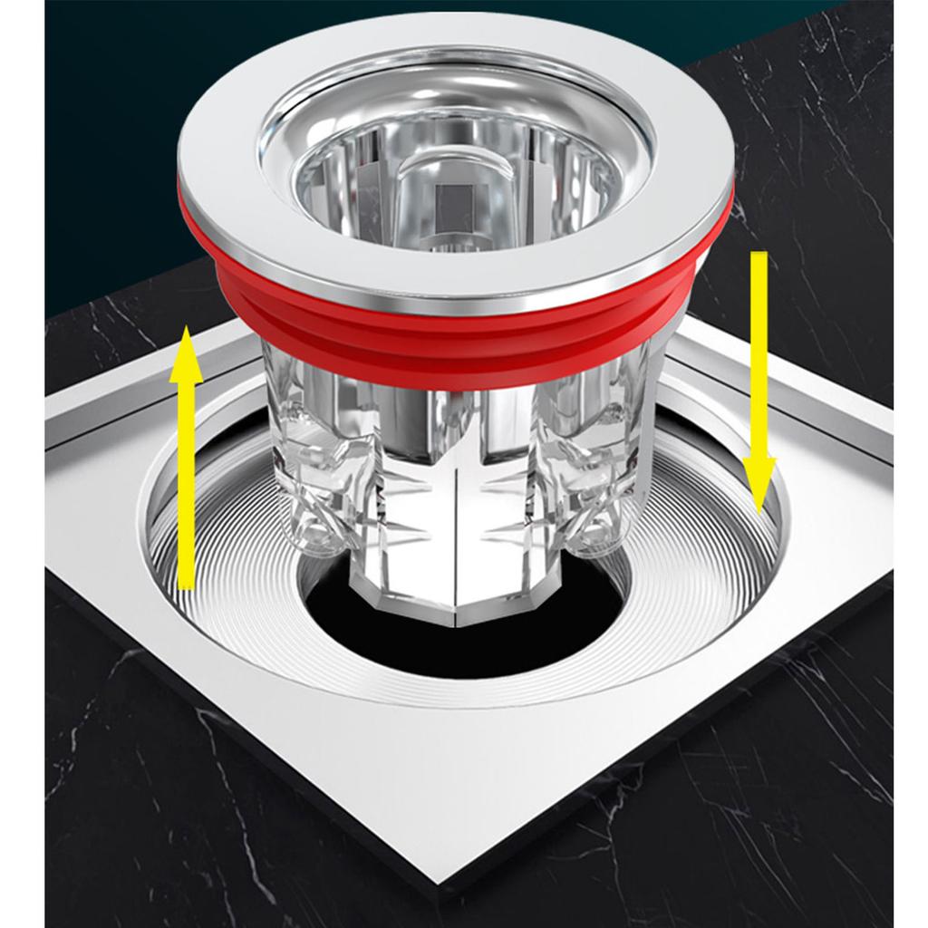 Podlahový žlab Profesionální těsnění Zpětný tok Zápachotěsný Koupelna Kuchyně Podlahový žlab Sprcha