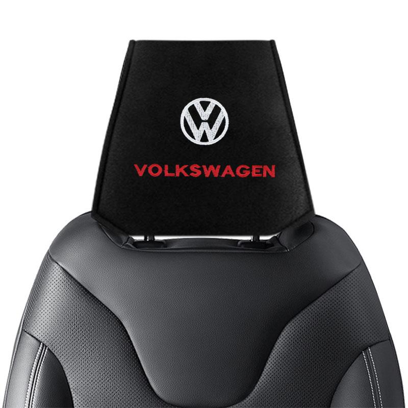 Car Seat Back Headrest Pillow Storage Bag Dustproof Cover For Volkswagen Polo Golf-4 5 6 7 MK5 MK6 MK7 Tiguan Passat 3B7 601 171