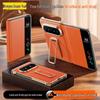 Huawei Pura X Max Foldable Leather Case with Wristband Stand
