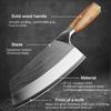 Stainless Steel Boning Knife Kitchen Chef Knife Filleting Knives Santoku Meat Cleaver Knife with Laser Damascus Pattern Household Kitchen Knife