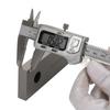 Digital Caliper 150mm Stainless Steel Accuracy LCD Display Inner Diameter Outer Diameter Depth Step Measurement Storage Case Included Measuring Tool