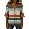 Long Sleeve Shirts for Women Womens Long Sleeve Tops Long Sleeve Tops for Women Womens Long Sleeve T Shirts Casual Striped V Neck Blouse
