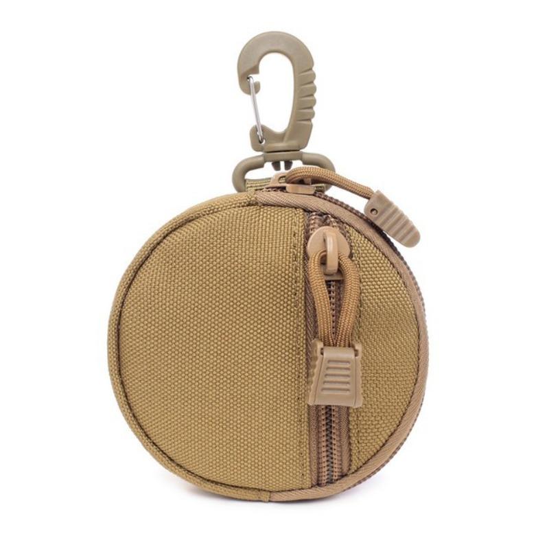 

1pcs Outdoor Sports Breathable Oxford Waist Bag Wear-Resistant Portable Key Storage Multifunctional Accessory Pouch хакі