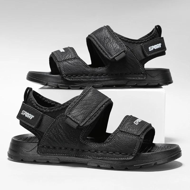 Summer Mens Sandals Fashion Walking Designer Casual Shoes High Quality Outdoor Beach Shoes for Men Driving Sneakers Mocassins