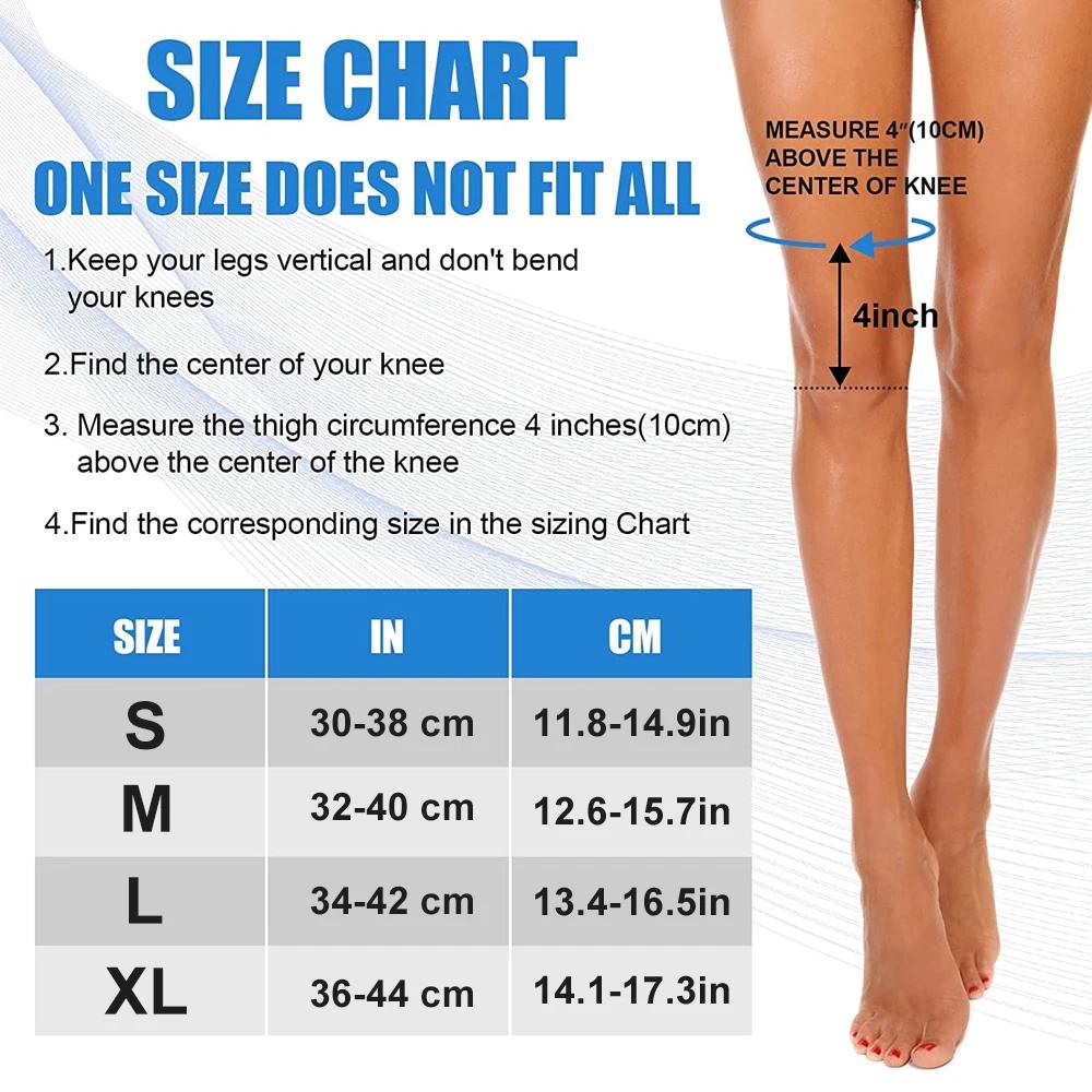 1 Stück Kompressions-Kniebandage mit verlängertem Streifen, Sport-Ärmelschutz, elastische lange Kniebandage, geeignet für Volleyball und Laufen