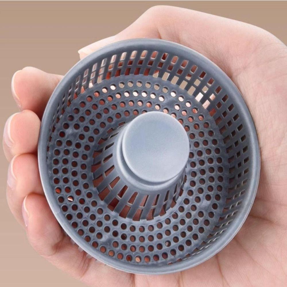 Rust-Proof Kitchen Drain Filter Stainless Steel Kitchen Sink Bounce Core Mesh Basket Filtering
