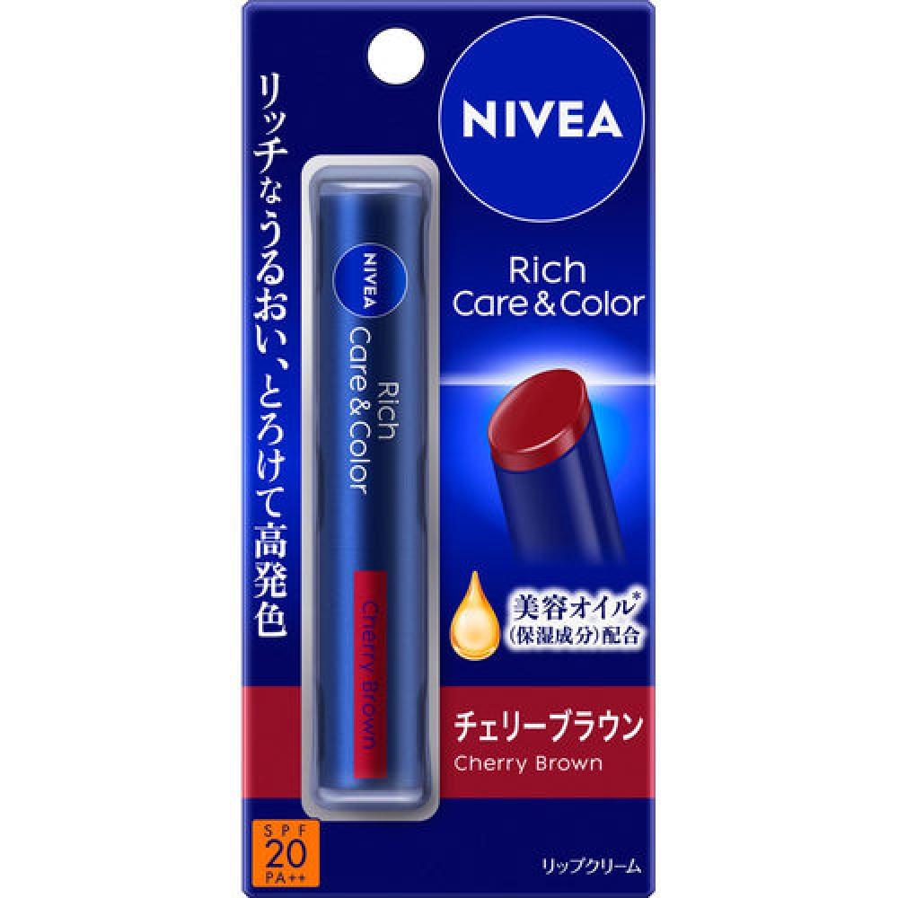 

Nivea Rich Care Color Lip Вишня Коричневый 2.0г