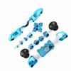Vollständige Tasten-Sets Mod Ersatzteil für Microsoft Xbox One Controller 3,5 mm Klinkenanschluss (blau)