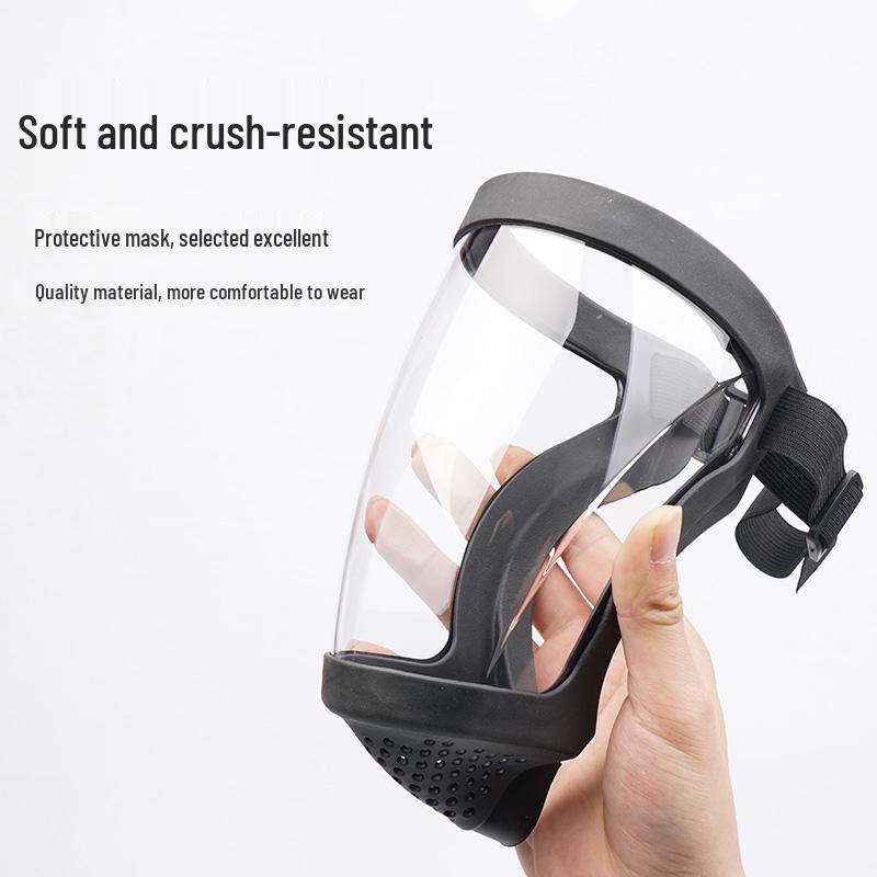 Cross-Border HD Cycling Goggles: Anti-Splash, Windproof, Protective Face Shield for Day & Night Use