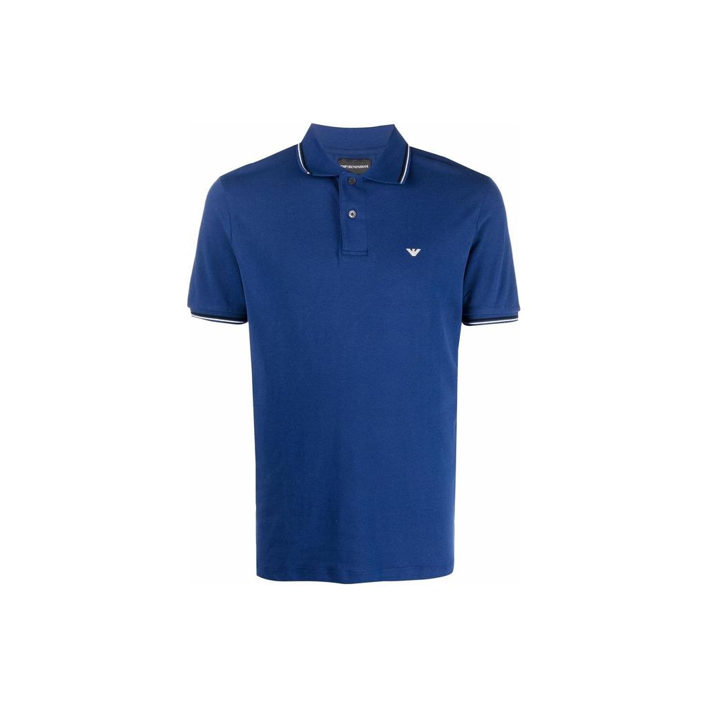 Emporio Armani SS22 Polo Shirt Men's Blue 8N1FB3-1JPTZ-0938