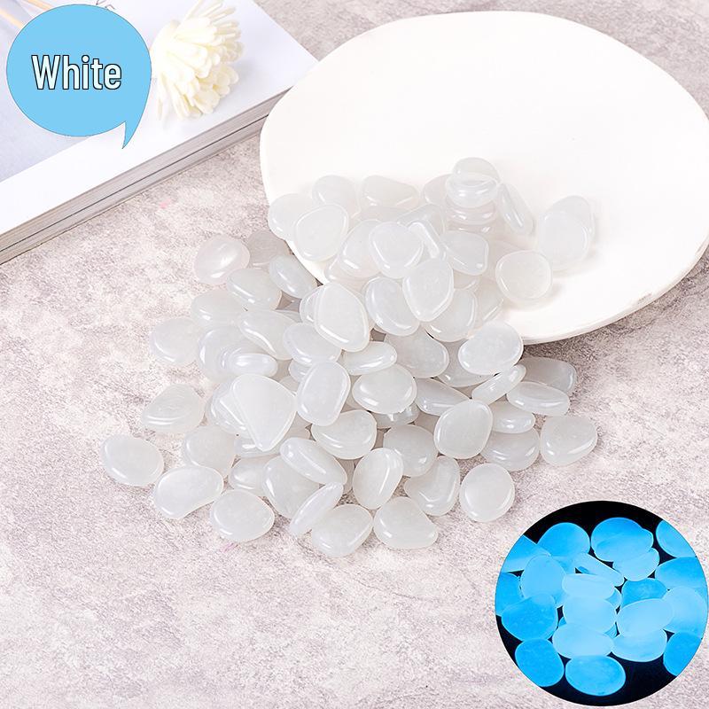 Искусственная смола светящиеся камни для украшения аквариума 10 pieces/bag