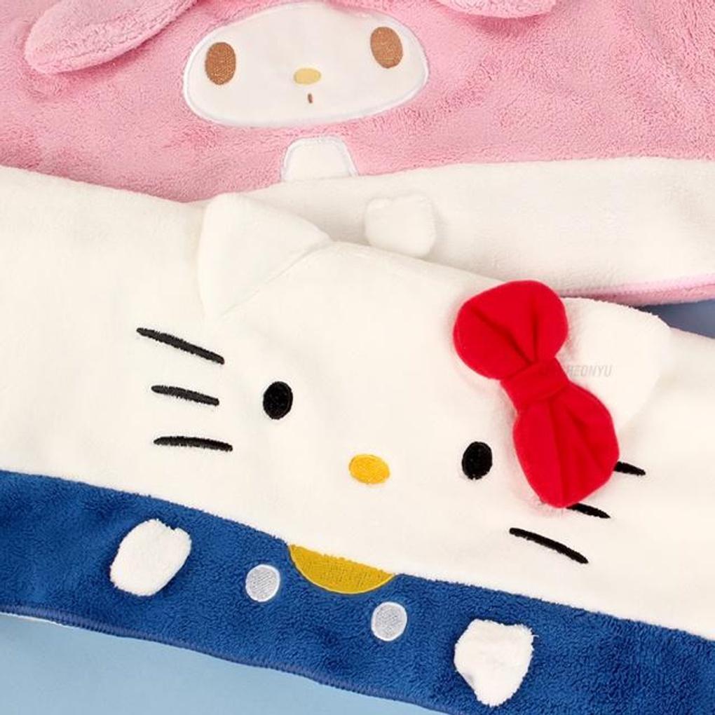 Hello Kitty Bath Towel Character Large Beach Towel