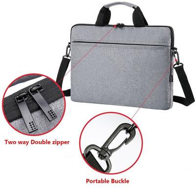 New Shockproof Laptop Sleeve Case Large Capacity Business Shoulder Bag Fashion Ultra Thin Laptop Handbag
