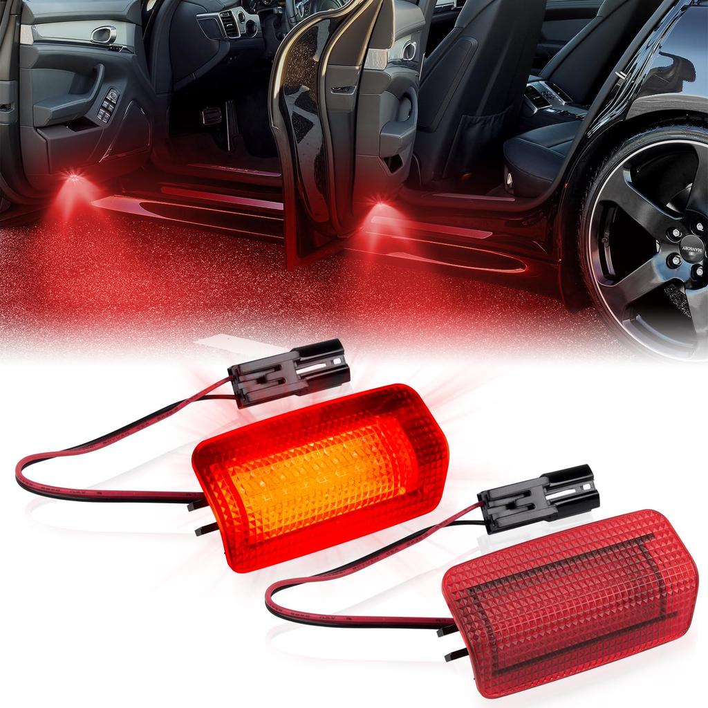 POPMOTORZ LED Courtesy Lamp for Prius 20 30 50 Prius 20 30 Welcome Lamp for Crown 200 Markx 120 130 Set of Red Series, Series, Series,