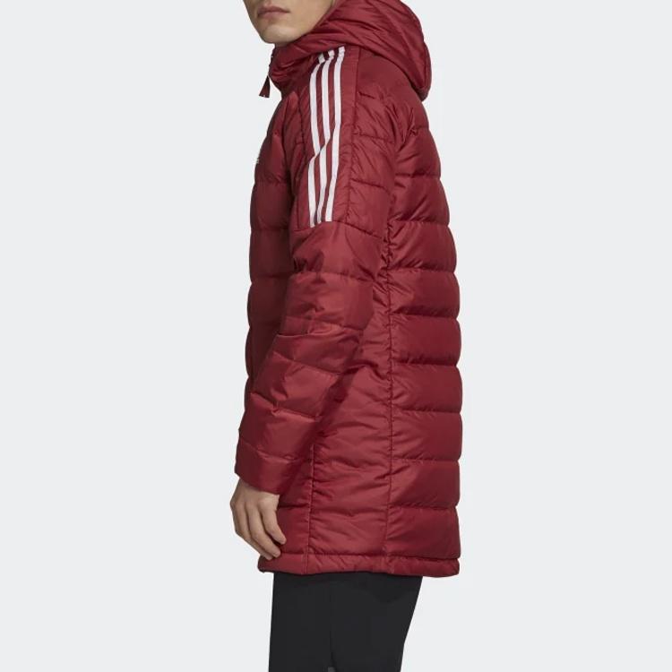 adidas Winter Lange Mütze Daunenjacke Männlich Rot Herren GH4606