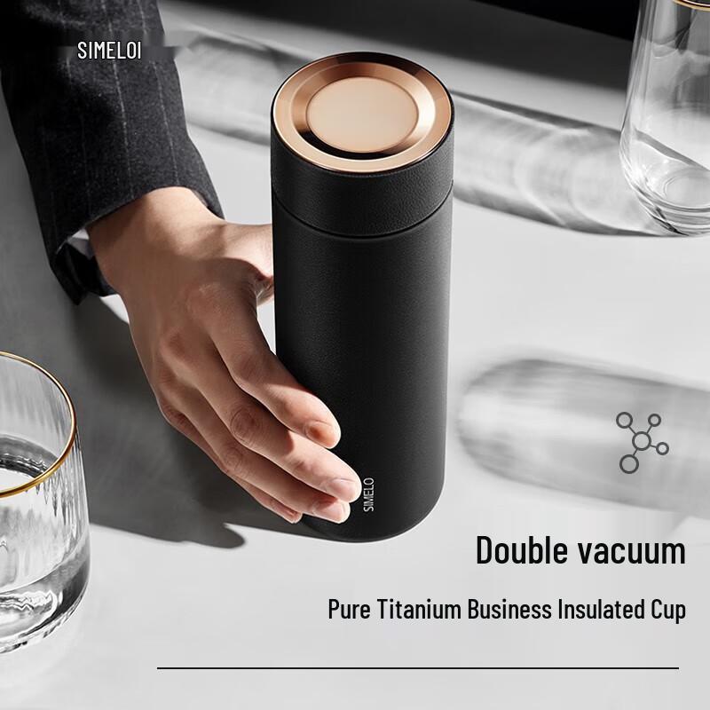 SIMELO Kyoto Pure Titanium Insulated Bottle 550ML