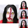 Oggetti di Scena Horror di Halloween Maschera in Lattice Npc per Adulti per Casa degli Spettri Escape Room
