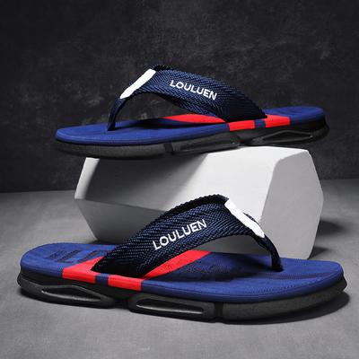 Ciabatte infradito estive da uomo di alta qualità, infradito da spiaggia, casual, traspiranti e antiscivolo, da uomo, estive, all'aperto
