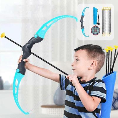 Kids Bow And Arrows Set With 8 Suct Arrows, Tarts Dorlach, Indoor And Outdoor Toys For Boys Girls