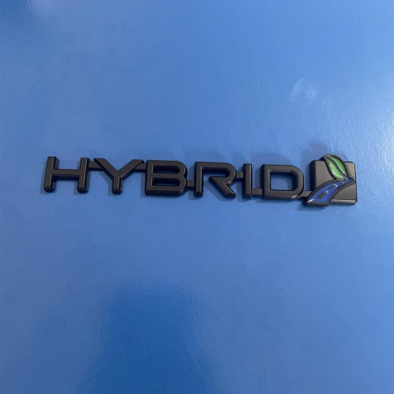 HWKE6 3D Metal HYBRID Car Sticker Emblem Badge for Hybrid Logo Toyota Prius Camry Crown Auris Rav4s Ford S-MAX Fusion Explorer Limited