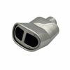 Stainless Steel Exhaust Tip Noise Reduction Stainless Steel Acoustic Damper Tip Universal Tailpipe Cover