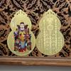 2026 Tai Sui Amulet Card Feng Shui Prayer Gold Card Exorcism Protection Buddha Gift Amulet Safe Bring In Wealth And Treasure