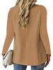 2025 Autumn Long-Sleeve Women's Solid Color Cardigan Suit Jacket