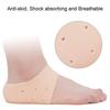 Bindex Silicone Heel Cups for Dry Cracked Heels, Breathable Heel Pads and Ankle Protectors for Heel Pain Relief, Thick Heel Support, Heel Cushion