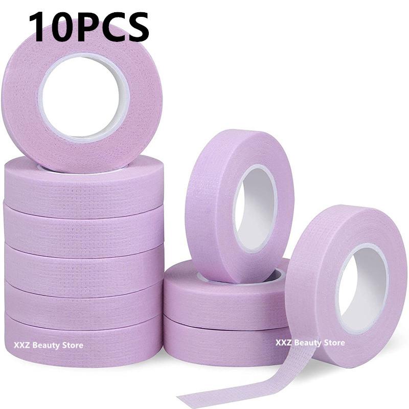1/10PCS 1.25x9M Colorful Eyelash Extension Tape Under Eye Patches Micropore Tape Lashes Tape Sensitive Skin Using Wholesale