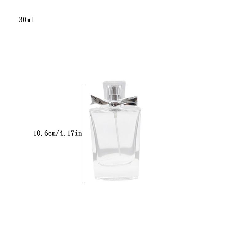 Glass Perfume Bottle Dispenser 1pc 30ml/50ml Premium Spray Bottle Square Glass Empty Bottle