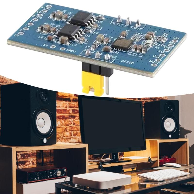 Zweikanal-Elektronischer Lautstärkeregler 2x3W Audio-Leistungsverstärkerplatine für die Klanganpassung in verschiedenen Anwendungen