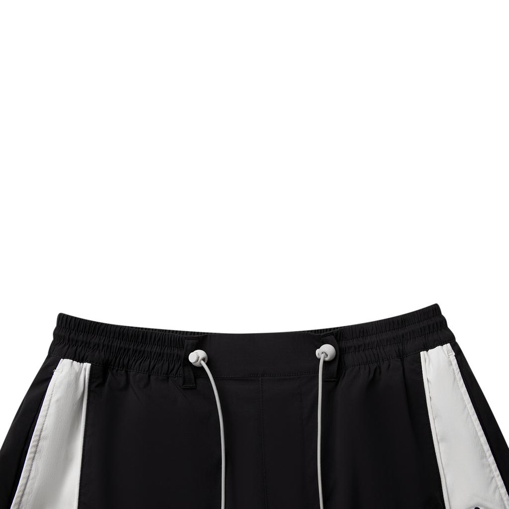 Li Ning X League Of Legends Collaboration Simple Versatile Comfortable Straight Loose Casual Pants Women Bottoms Black AKXV330-2